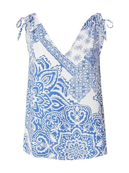 ONLY Bluse 'ONLNOVA'  blå / hvid