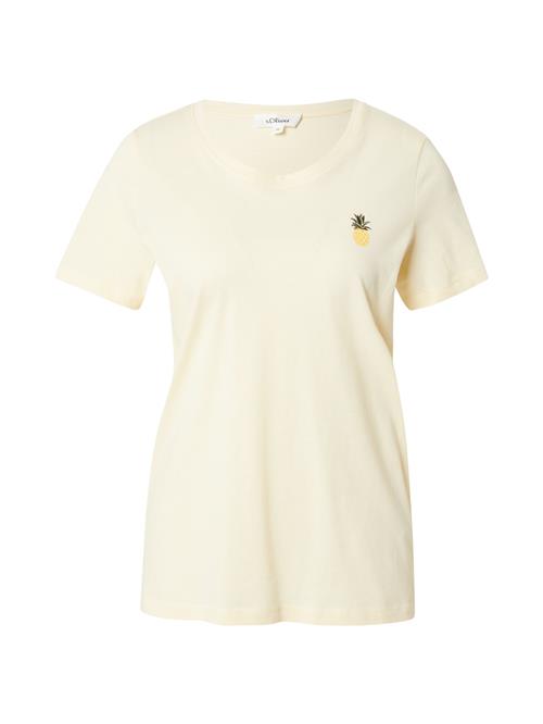 s.Oliver Shirts  pastelgul / lysegul / oliven