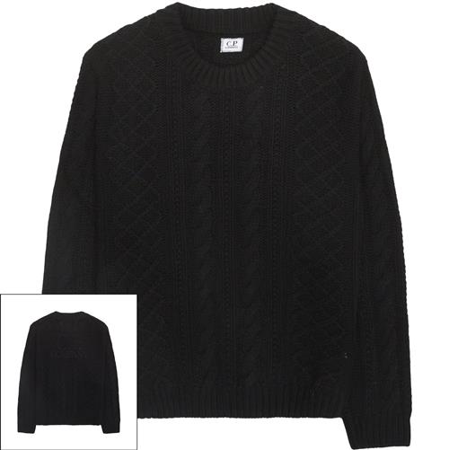 C.P. Company Heavy Logo Iceland Knit