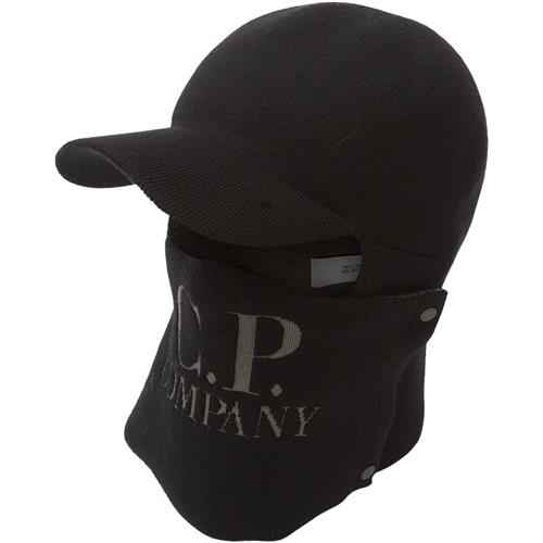 C.P. Company Wool Visor Neck Hat