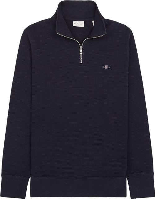 Gant Texture Half-zip Sweatshirt