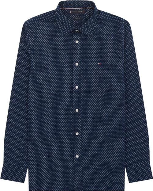Tommy Hilfiger Seersucker Printed Skjorte