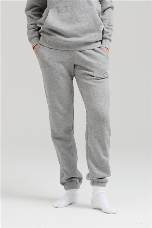Basic Sweatpants - Lysegrå Melange - Dame - S - TeeShoppen