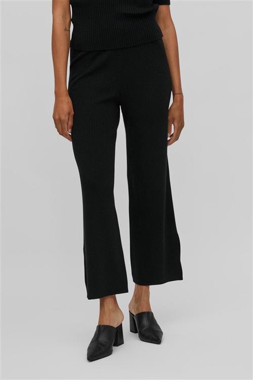 Kasley Flared Pants - Sort - M - VILA