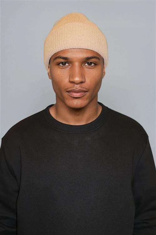 Classic beanie - Mørkbeige - One Size - TeeShoppen