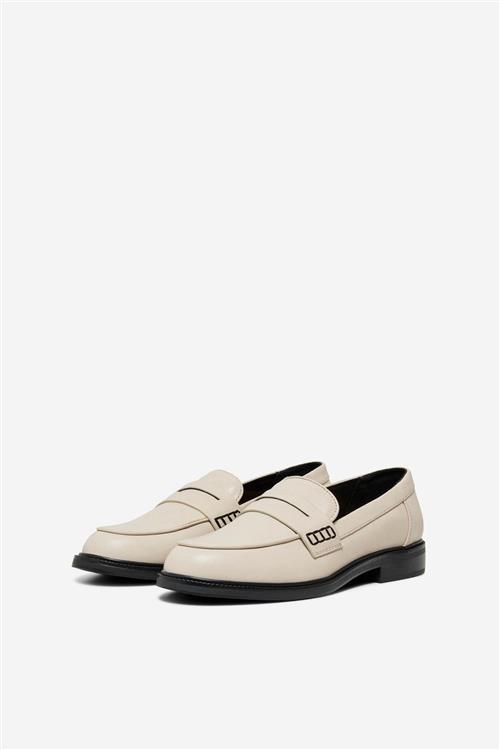 Lux Loafer Sko - White Smoke - 40 - ONLY