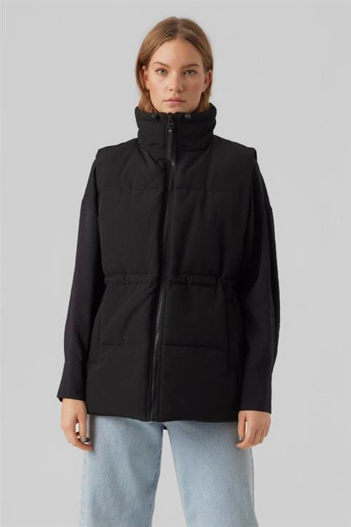 Bless Fiona Waistcoat - Sort - XS - Vero Moda