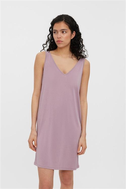 Filli V-Neck Kjole - Elderberry - Herre - S - Vero Moda