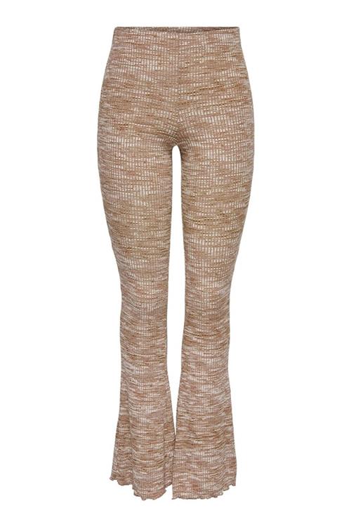 Melanie Højtaljet Bukser - Cloud Dancer - XL - ONLY