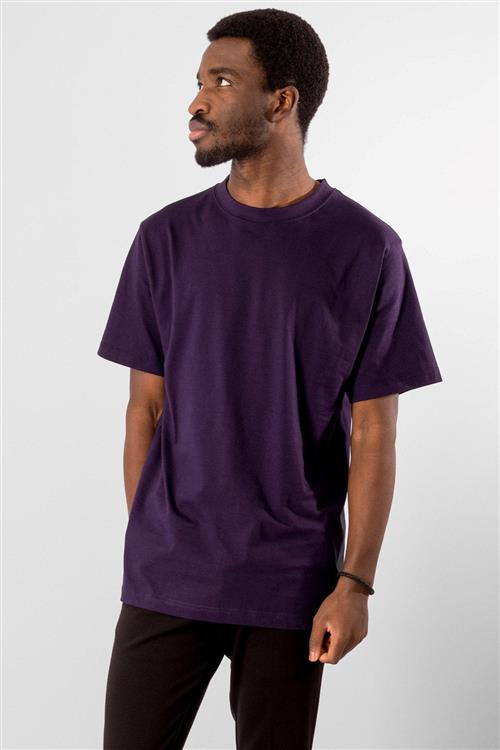 Oversized T-shirt - Lilla - Herre - S - TeeShoppen