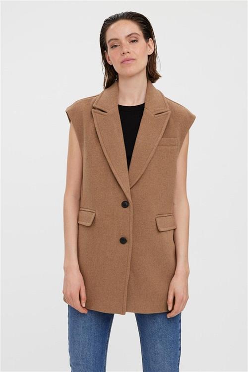 Edna Waistcoat - Tigers Eye - XL - Vero Moda