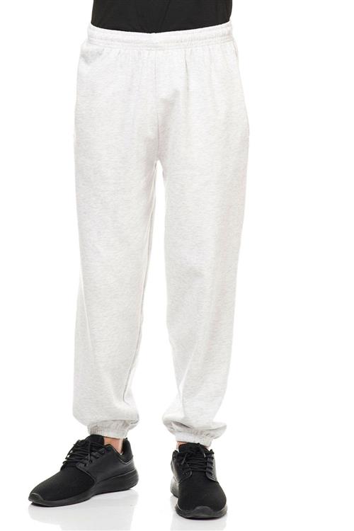 Basic Sweatpants - Askegrå (dame) - Dame - M - TeeShoppen
