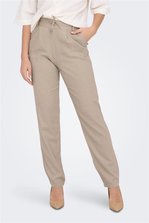 Caro-Poptrash Pants - Oxford Tan - M - ONLY
