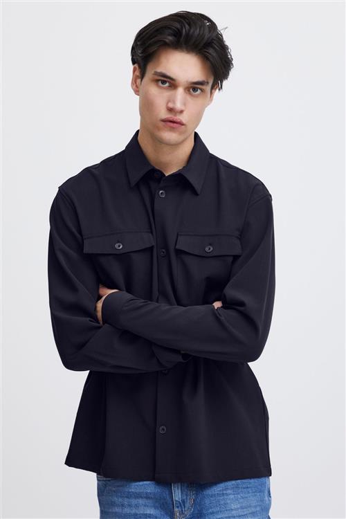 Chris Overshirt - Dark Navy - L - TeeShoppen