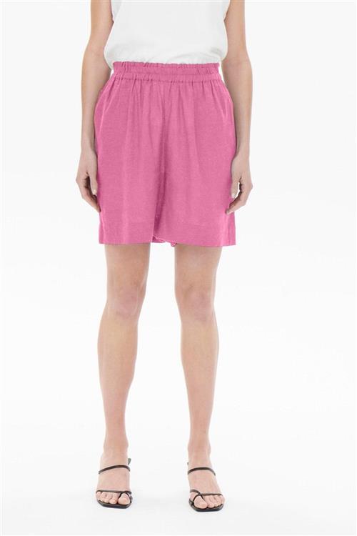 Tokyo Linen Shorts - Sachet Pink - XL - ONLY