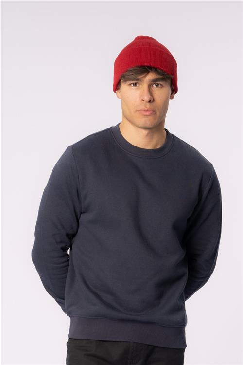 Classic beanie - Bordeaux Rød - One Size - TeeShoppen