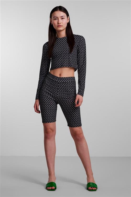 Ammi Long Sleeve Top - Sort - M - PIECES