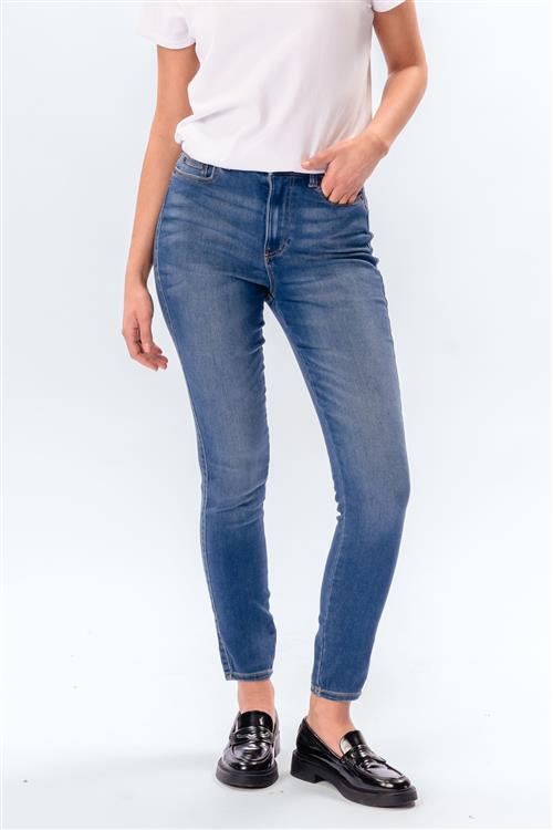 Originale Performance Skinny Jeans - Light Blue Denim - Dame - L/34 - TeeShoppen
