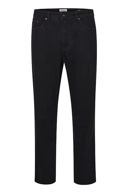 Carson Dylan Jeans - Black Denim - Regular fit - Herre - 32/32 - Solid