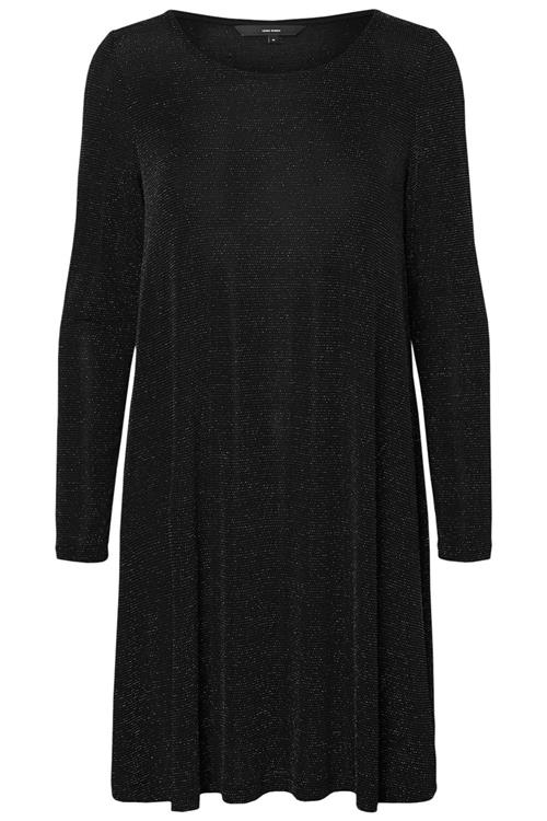 Sparkle Mini Kjole - Sort - L - Vero Moda
