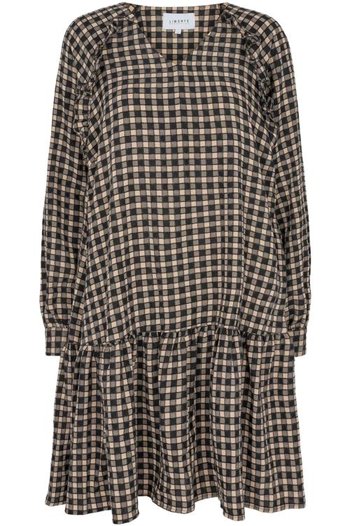 Dana Dress - Sort Sand-Ternet - Dame - XL - Liberté
