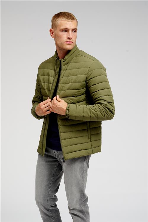 Basic Let Pufferjakke - Olive Night - Herre - 2XL - TeeShoppen