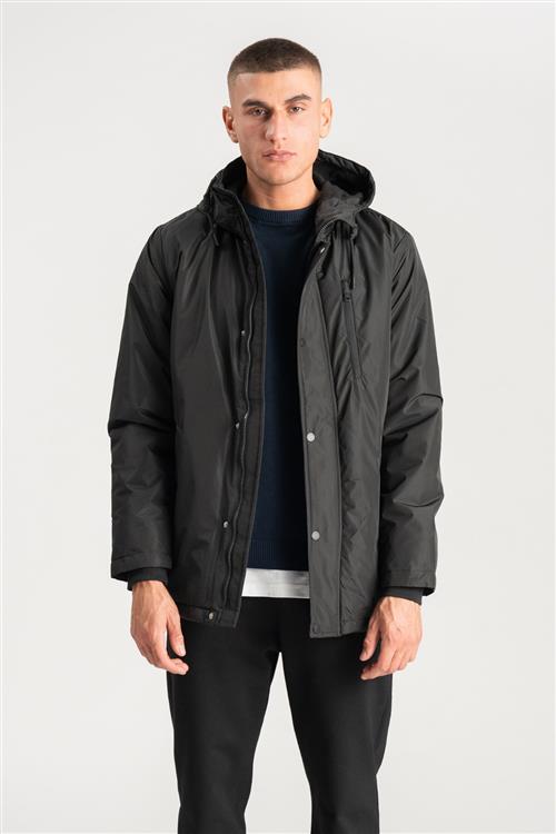 Casual vinterjakke - Sort - Herre - 2XL - TeeShoppen