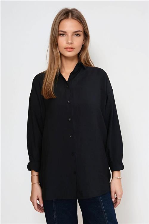 Mia Skjorte - Sort - XL - TeeShoppen