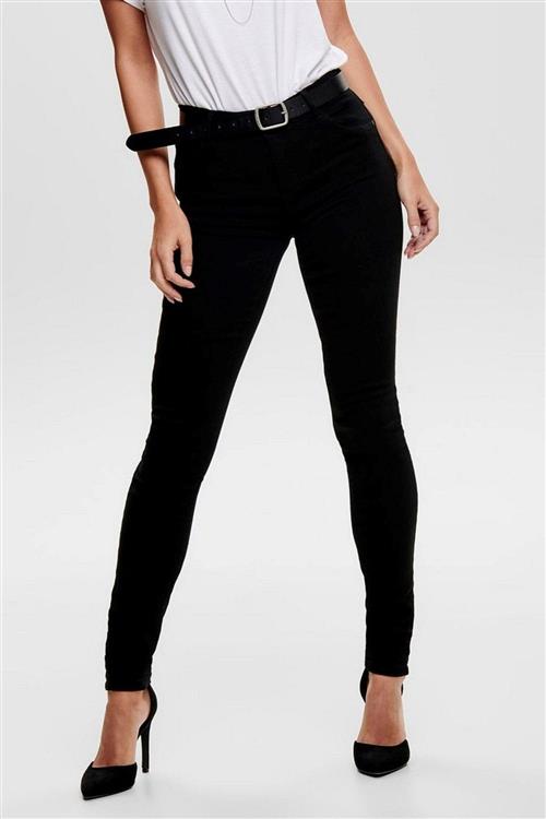Rain skinny jeans - Sort - Dame - XS/30 - ONLY