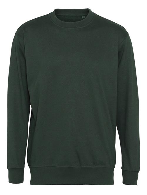 Crewneck Trøje - Mørkegrøn - Herre - L - TeeShoppen