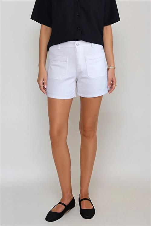 Jihan Ellenhw Shorts - Cloud Dancer - L - Object