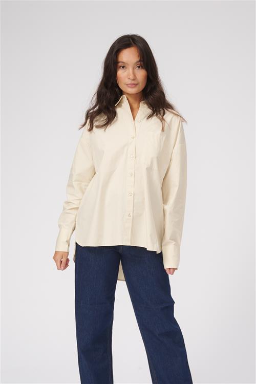 Relaxed Shirt - Beige - Dame - L - TeeShoppen