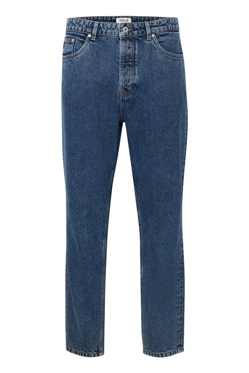 Dylan Dad Fit Jeans - Blue Denim - Herre - 31/32 - Solid