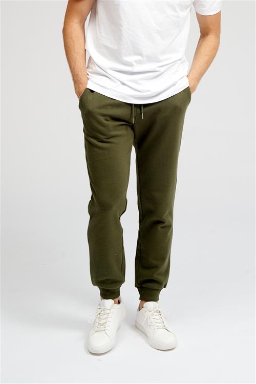 Basic Sweatpants - Mørkegrøn - Herre - 2XL - TeeShoppen