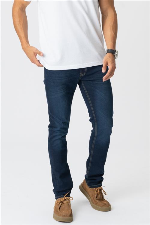 Originale Performance Jeans (Slim) - Dark Blue Denim - Slim fit - Herre - 27/32 - TeeShoppen