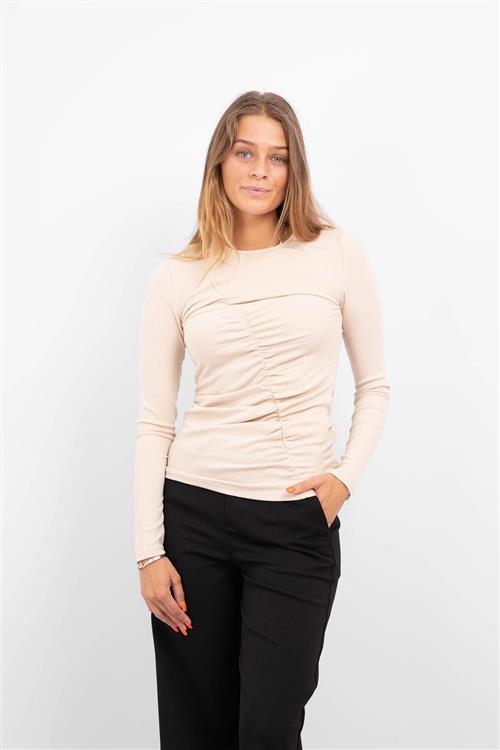 Jamie Langærmet Top - Sandshell - Herre - L - Object
