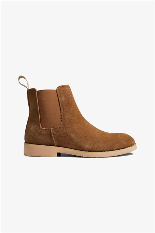 Chelsea Boots - Mørk Beige - 43 - TeeShoppen