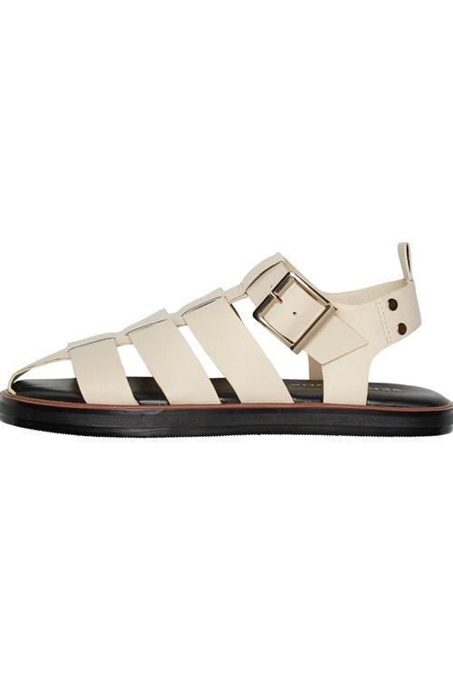 Gitta Læder Sandal - Oatmeal - Dame - 40 - Vero Moda