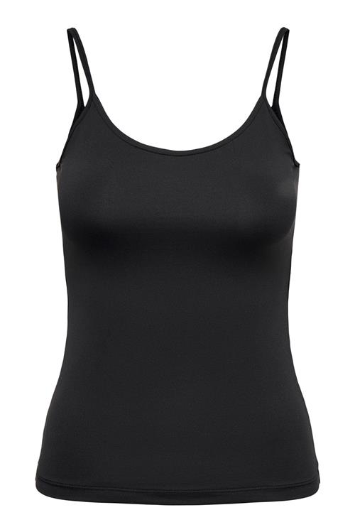 Ea Singlet Top - Sort - M - ONLY