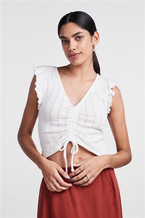 Milano Top - Hvid - XS - PIECES