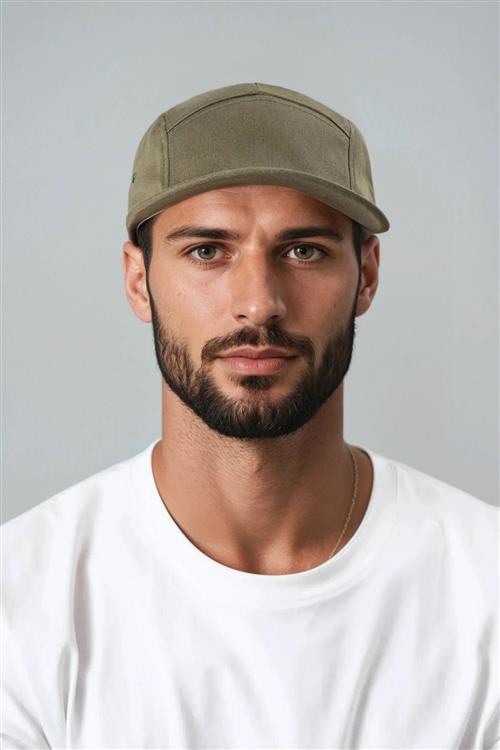 5 Panel Cap - Olive - One Size - Urban Classics