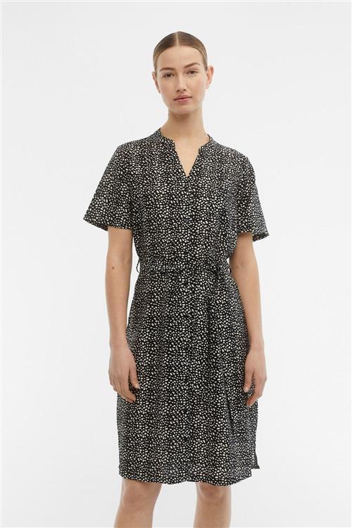 Seline Midi Kjole - Sort - 42 - Object