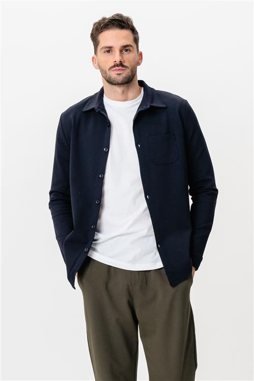 Performance Overshirt - Navy - S - TeeShoppen