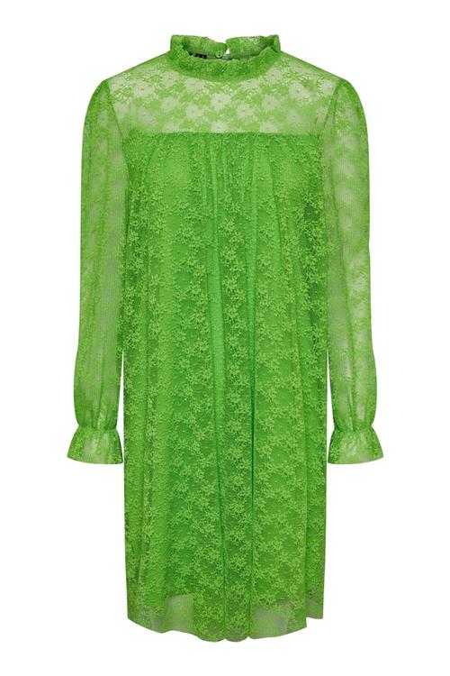 May Lace Maxi Kjole - Grass Green - L - PIECES