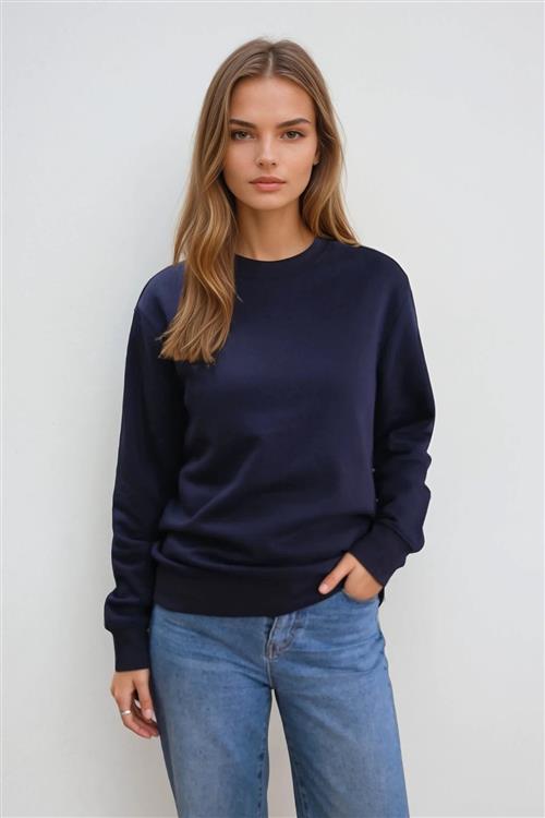 Essentiel Crewneck - Navy - XL - TeeShoppen