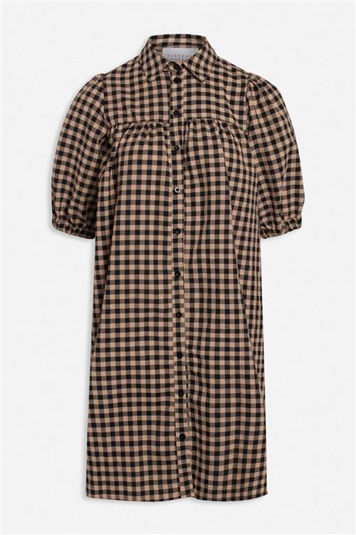 Nibina kjole - Sort/Beige - Dame - XL - Sisters Point
