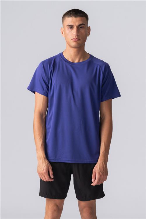 Trænings T-shirt - Lilla - Herre - M - TeeShoppen