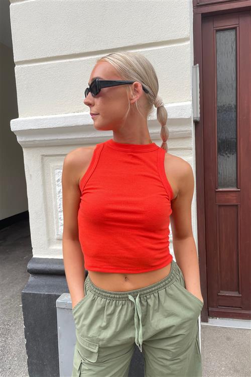 Classic tank top - red - X-Small - May