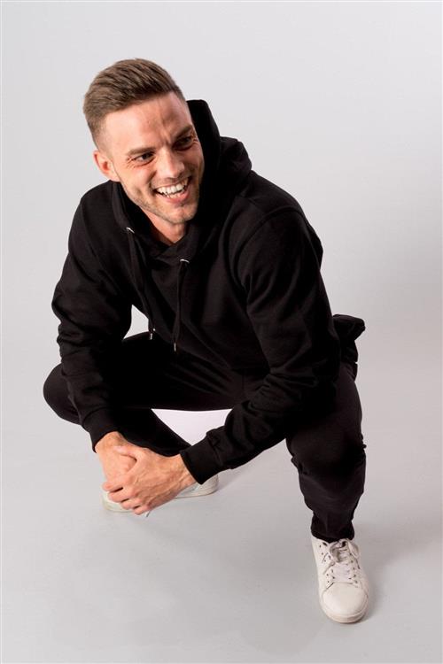Basic Hoodie - Sort - Herre - 3XL - TeeShoppen