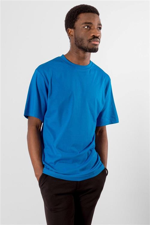 Oversized T-shirt - Turkis Blå - Herre - XL - TeeShoppen
